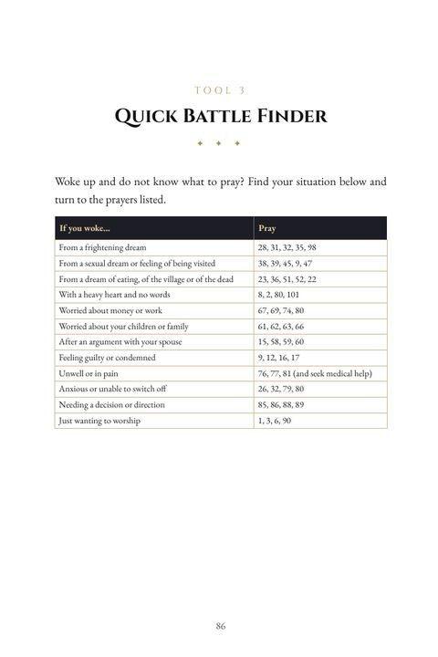 Quick Battle Finder page