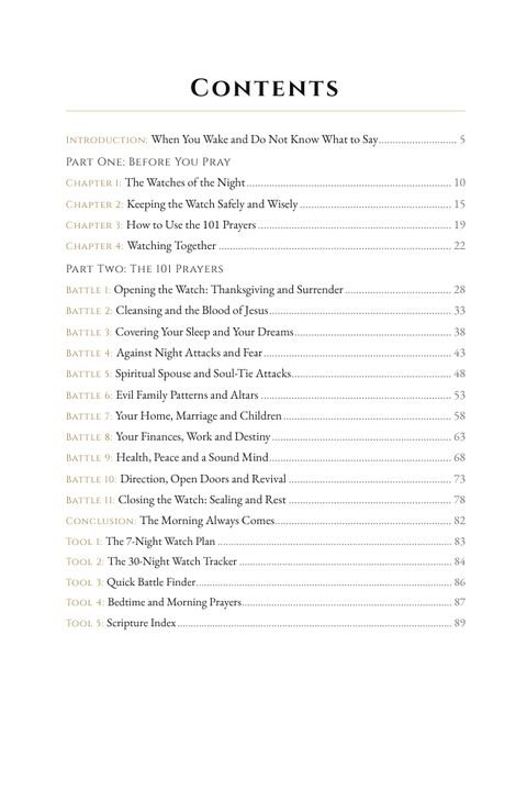 Contents page