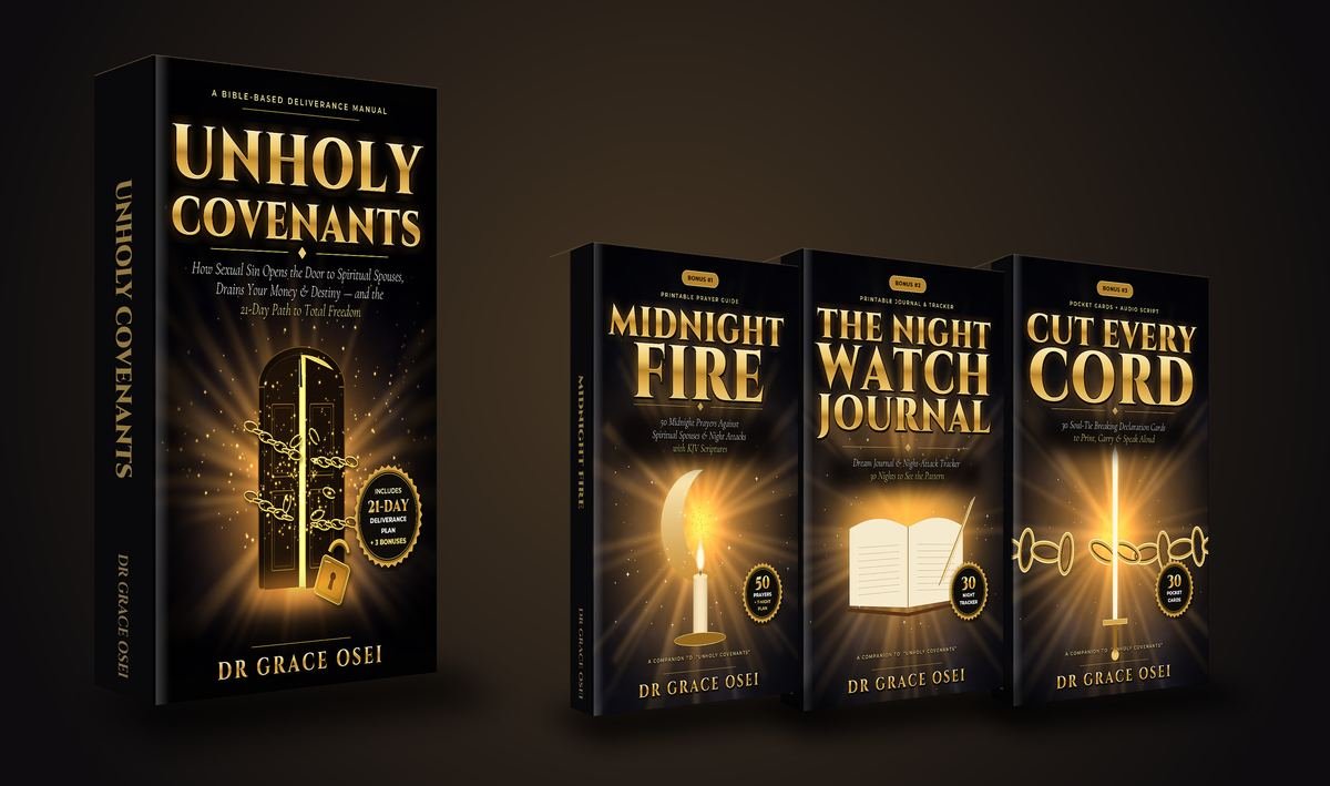 Unholy Covenants ebook by Dr Grace Osei with three bonus guides