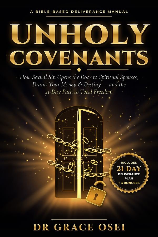 Unholy Covenants by Dr Grace Osei, Christian deliverance ebook cover