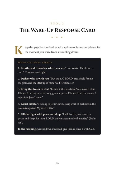 The Wake-Up Response Card